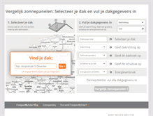 Tablet Screenshot of blog.comparemysolar.nl